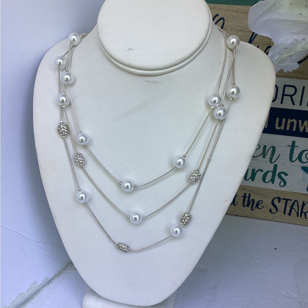 Silver Devi Vintage Necklace View 3